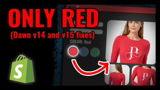 How To Show The Selected Variant Images Only (with Dawn v14 and v15 fixes)