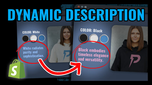 Dynamic Product Descriptions (Variant-Specific Descriptions) - Free Tutorial