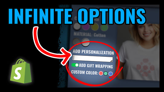 Custom Product Options - Free Tutorial