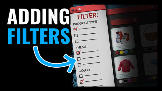 How To Add Filtering To Your Shopify Store's Collection Pages - Free Tutorial