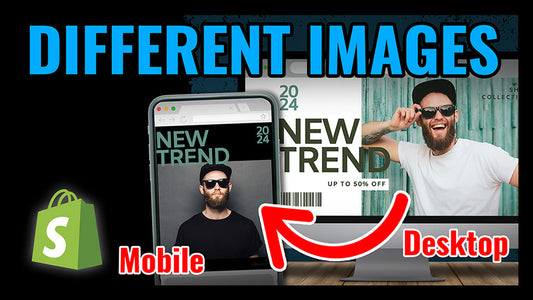 How To Add Different Banner Images For Desktop and Mobile - Free Tutorial