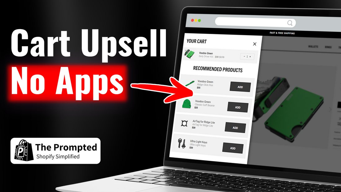Cart Drawer Upsell Recommendations - Free Tutorial