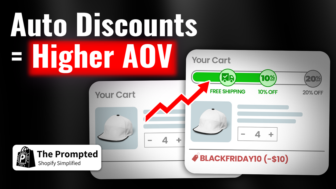 Auto Discounts With Progress Bar - Free Tutorial