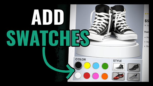 Product Variant Swatches for 2024 - Free Tutorial