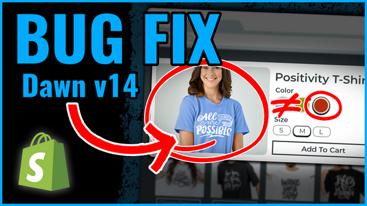 How To Fix The Dawn v14 Quick Add Variant Image Bug